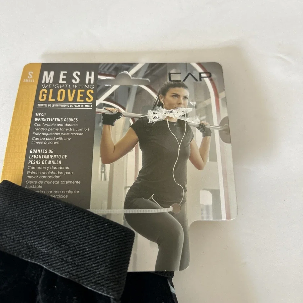 Women's Mesh‎ Weightlifting Workout Gloves - S - Black w/ Camo